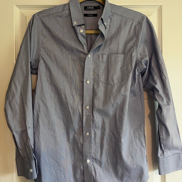 Izod Other - Izod Blue Button Down Shirt with Point Collar